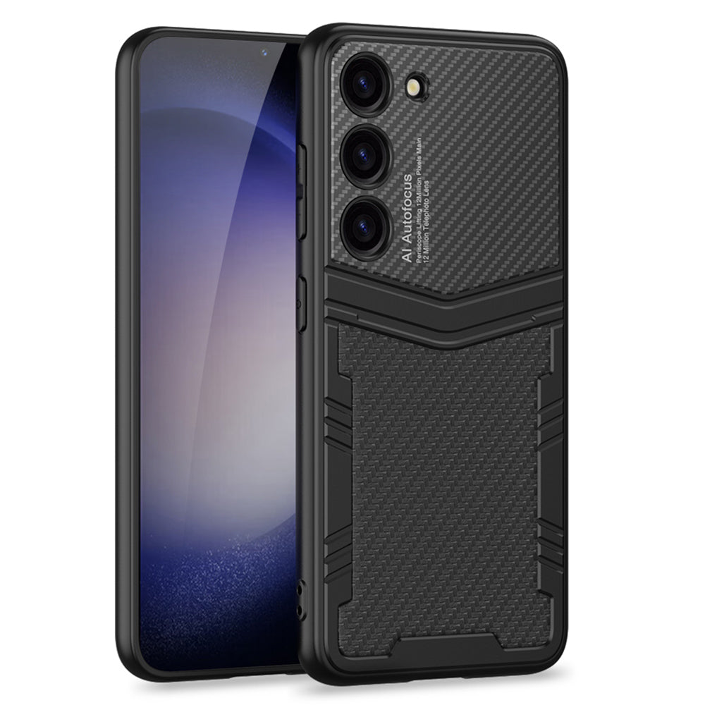 GKK For Samsung Galaxy S23 Anti-Scratch Textured Phone Case PU Leather PC TPU Shockproof Cover GKK For Samsung Galaxy S23 Anti-Scratch Textured Phone Case PU Leather PC TPU Shockproof Cover